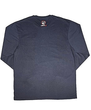 Navy Blue Henley Shirt